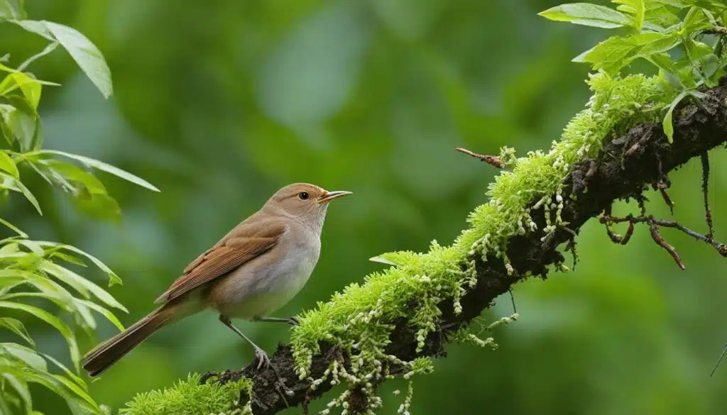 Vogelporträt Nachtigall