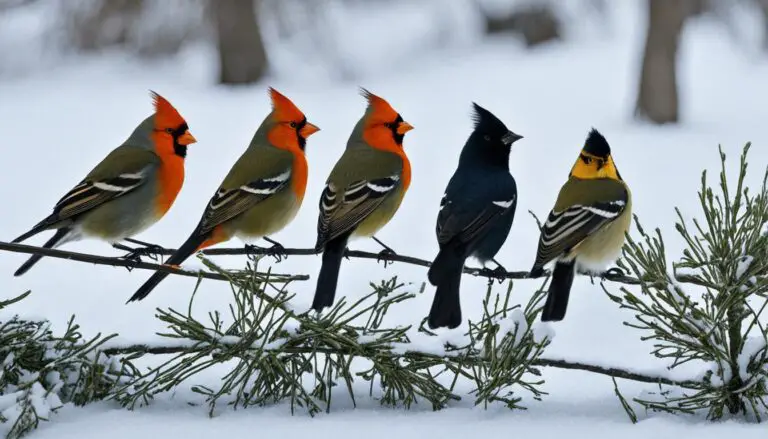 welche vögel kann man im winter draußen halten