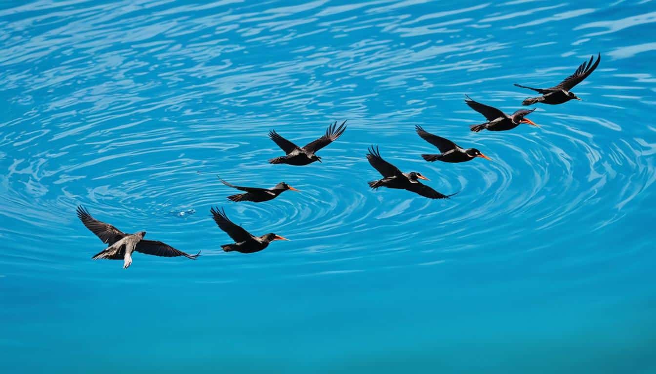 welche vögel können tauchen