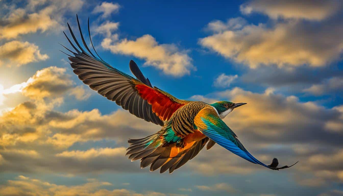 wie ein vogel kann ich fliegen