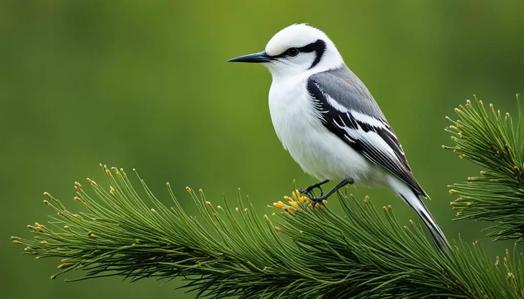 Weißer Kleiner Vogel
