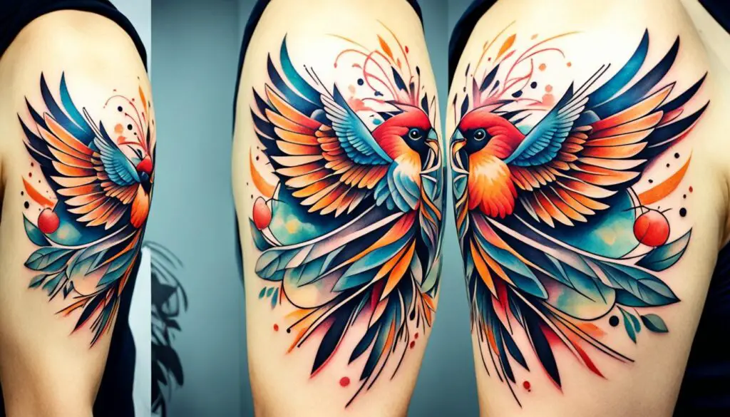 Frei Wie Ein Vogel Tattoo