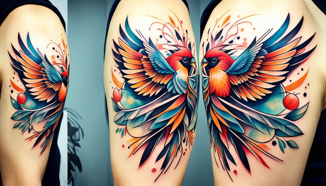 Frei Wie Ein Vogel Tattoo