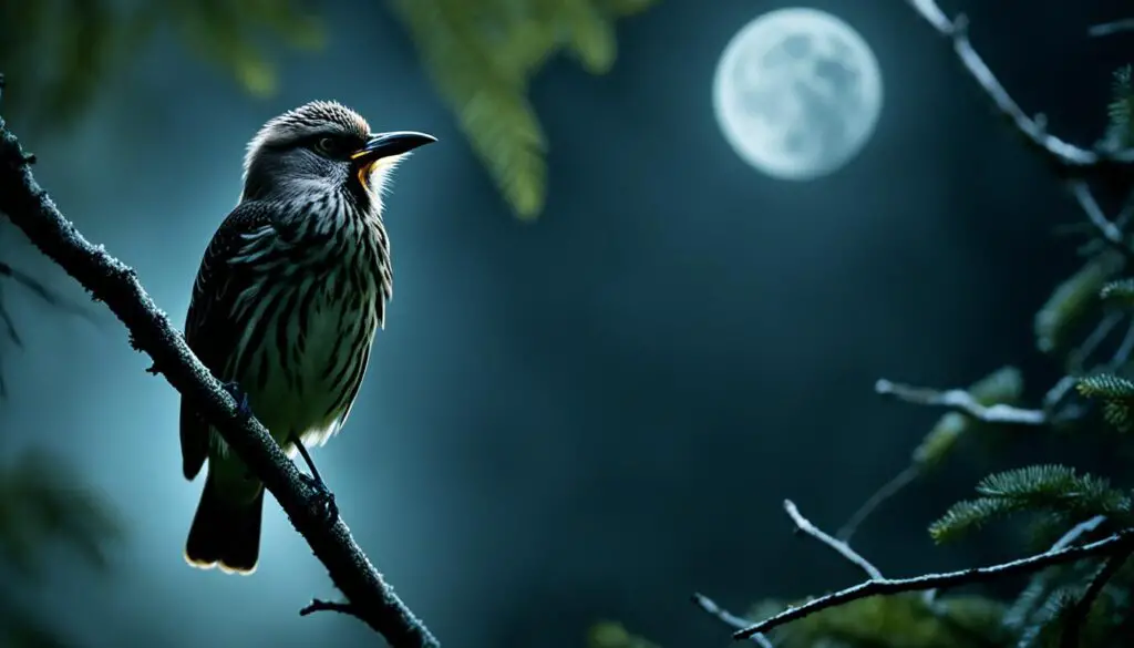 Welcher Vogel Schreit Nachts Wie Ein Mensch?