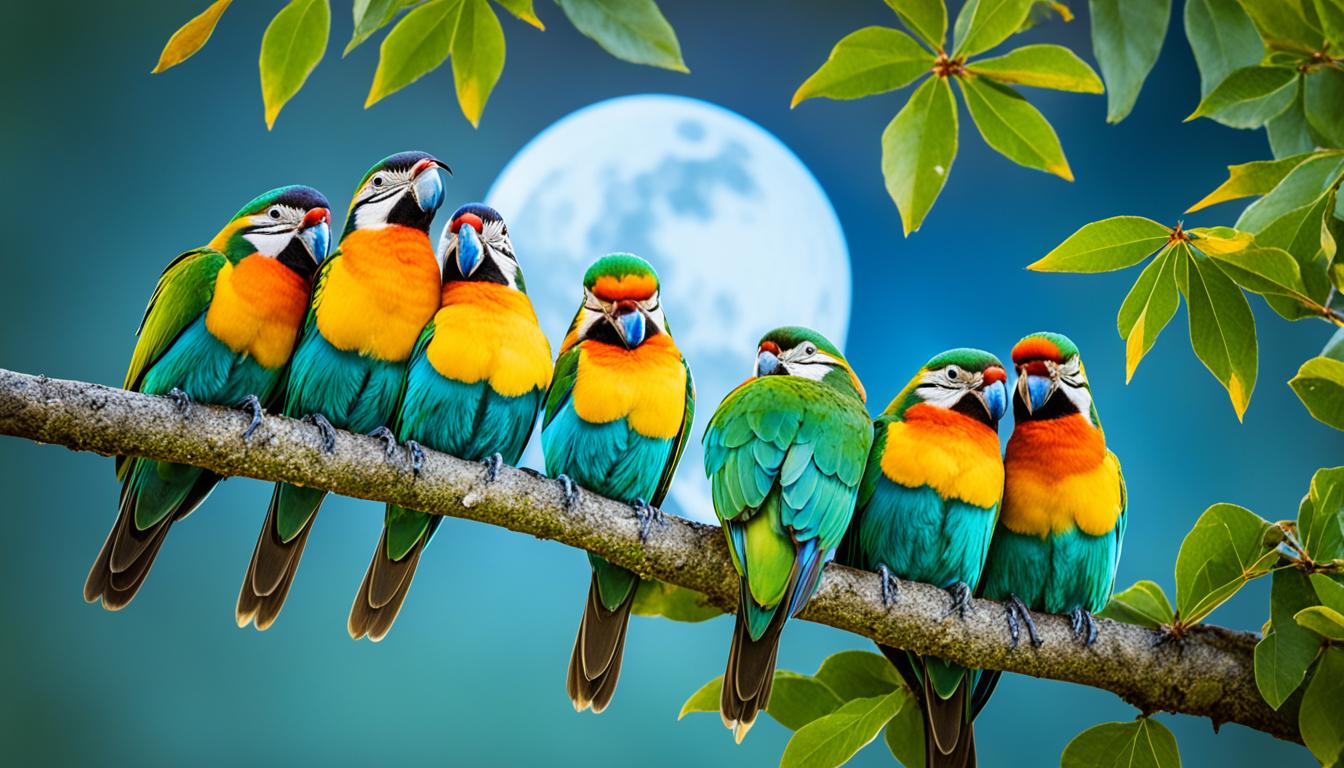 ab wann schlafen vögel