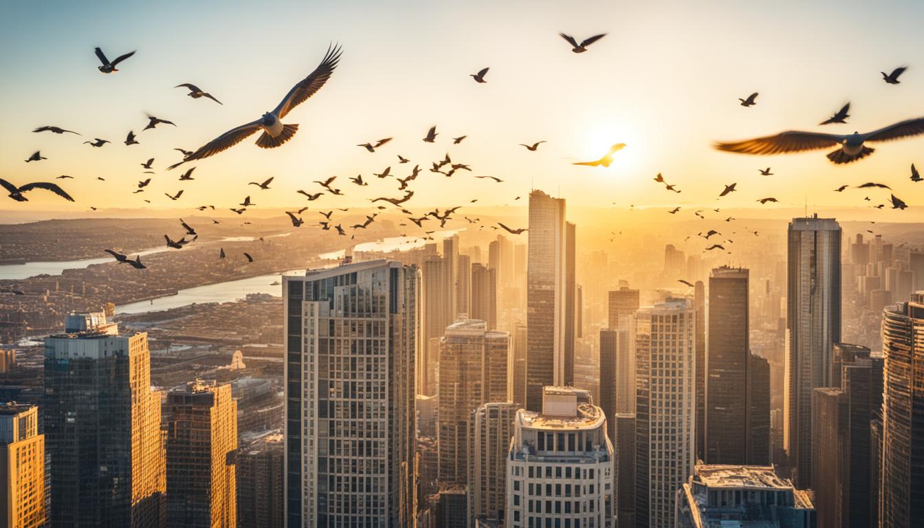 das leben der menschen ist wie das leben der vögel