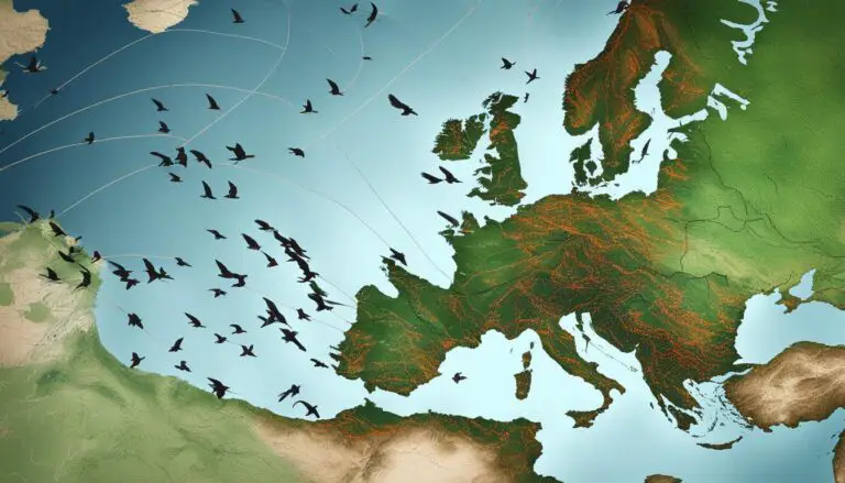 flugrouten der europaischen zugvogel