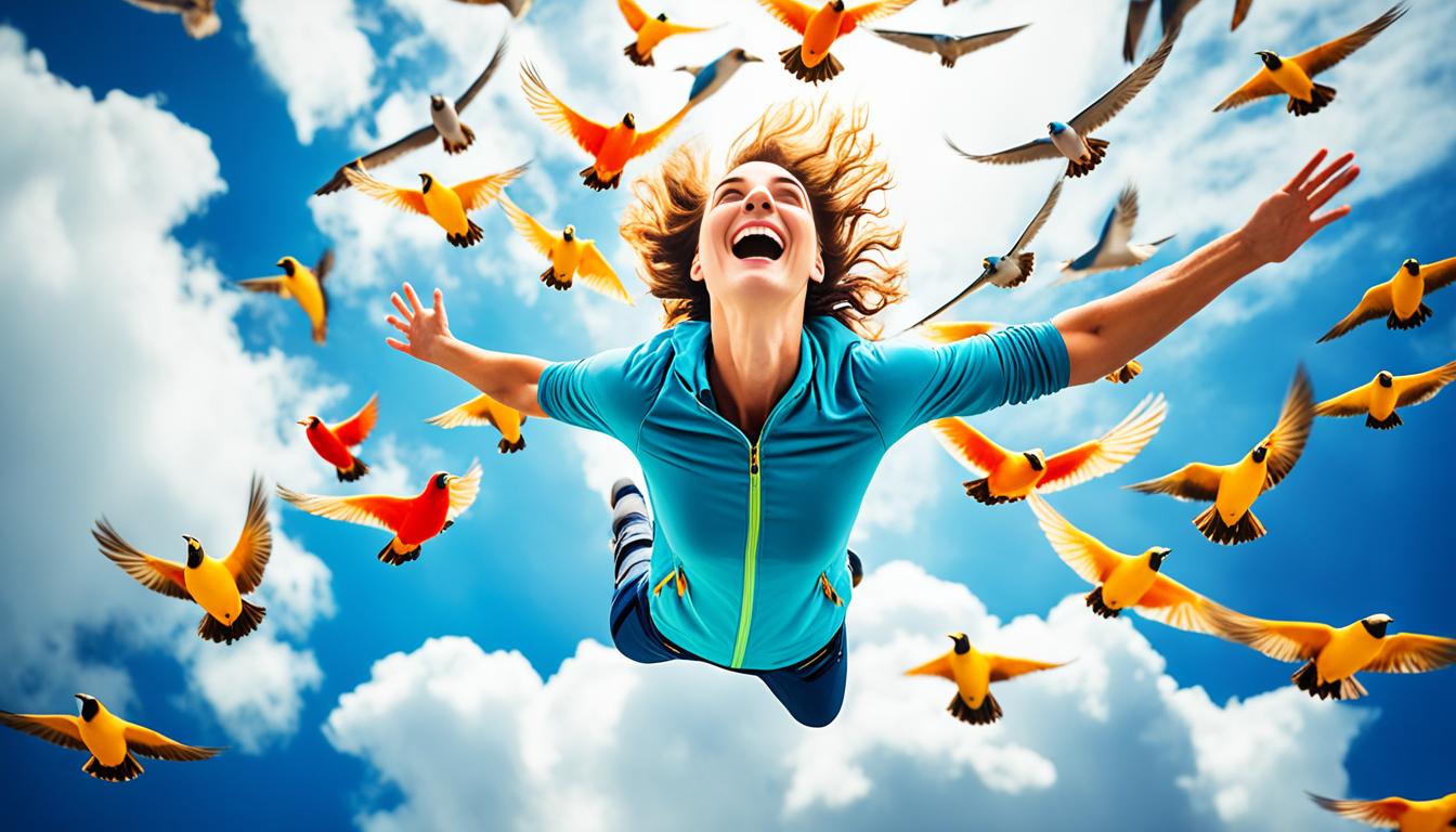 frei wie ein vogel durch die lüfte zu schweben