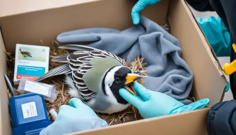 halbtoter vogel was tun