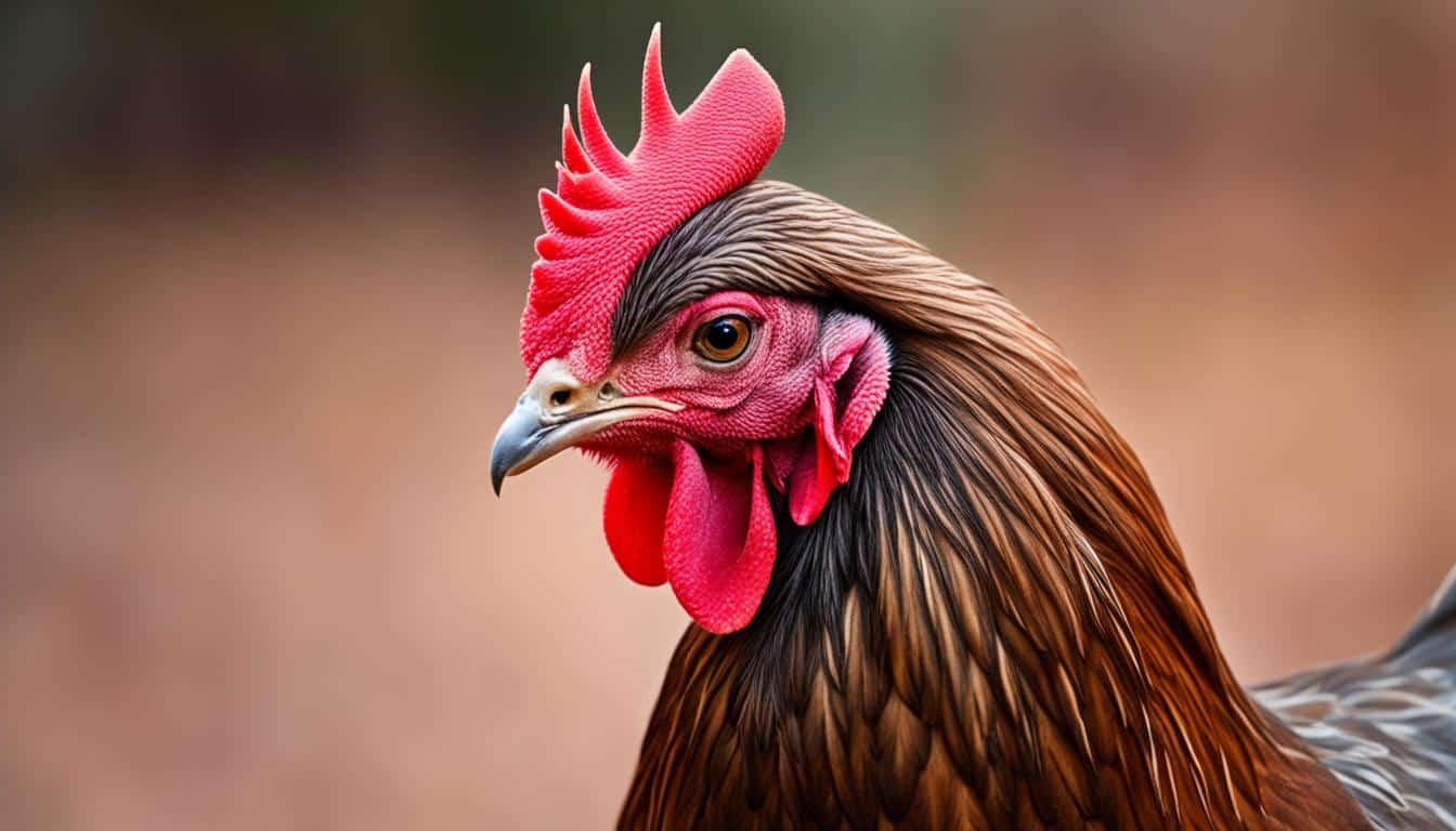 huhn kopf verdreht