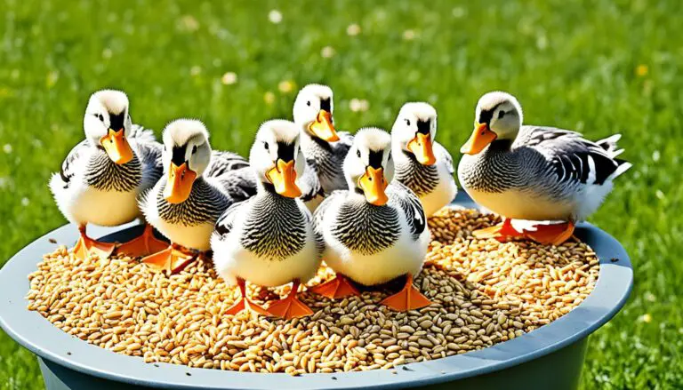 laufentenkuken futterung