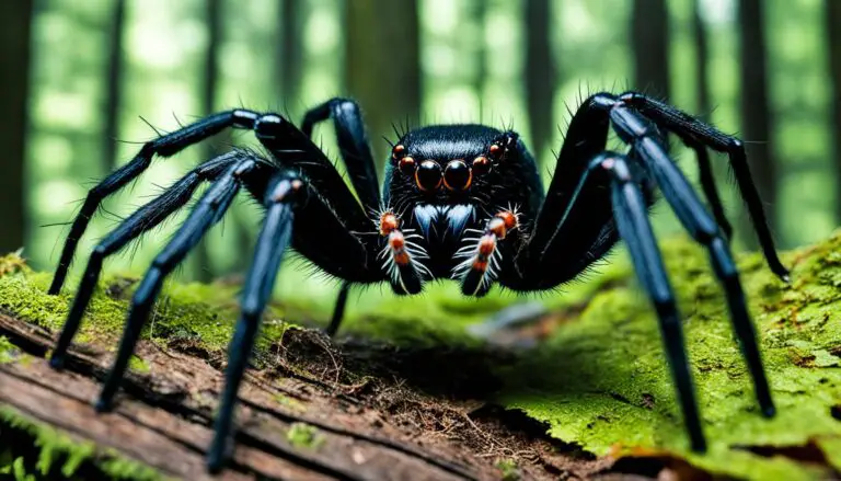 schwarze grose spinne deutschland