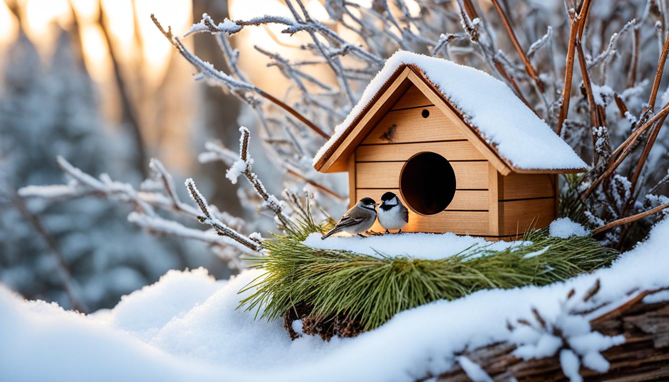 uberwintern meisen im nistkasten
