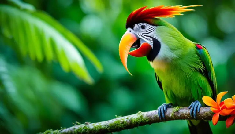 vogel schreit wie affe