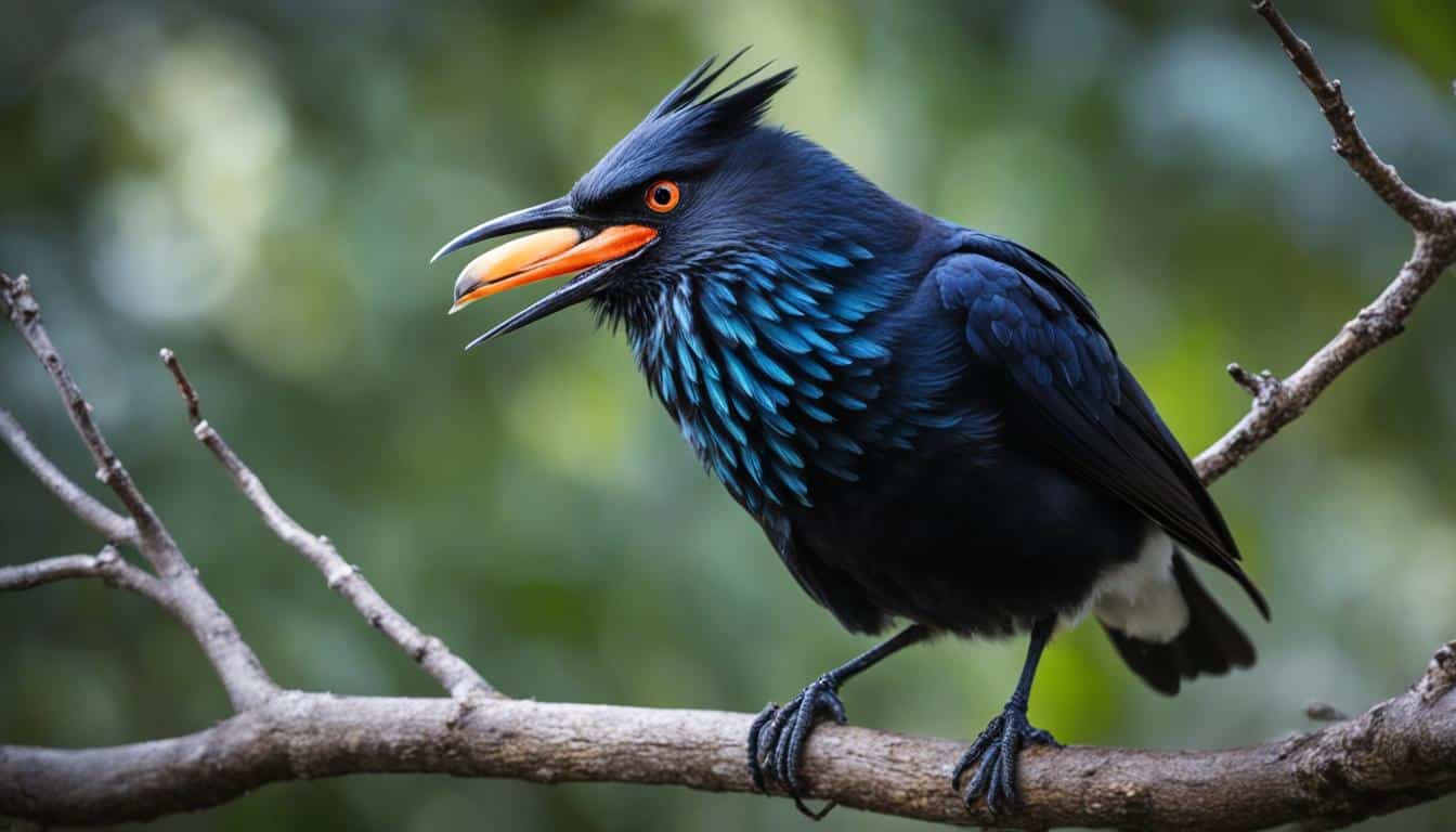 vogel schreit wie katze