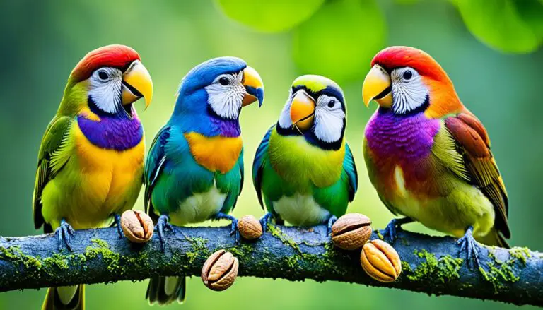 walnusse fur vogel