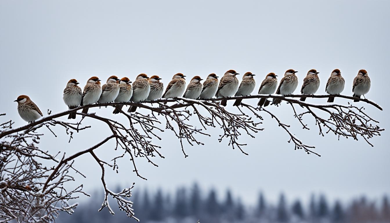 wann erfrieren vogel