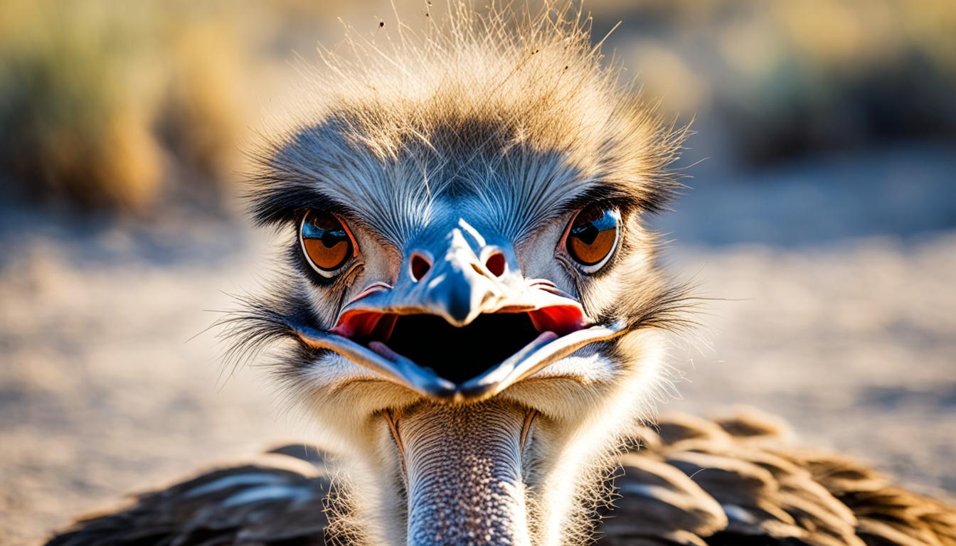 warum steckt der vogel straus den kopf in den sand
