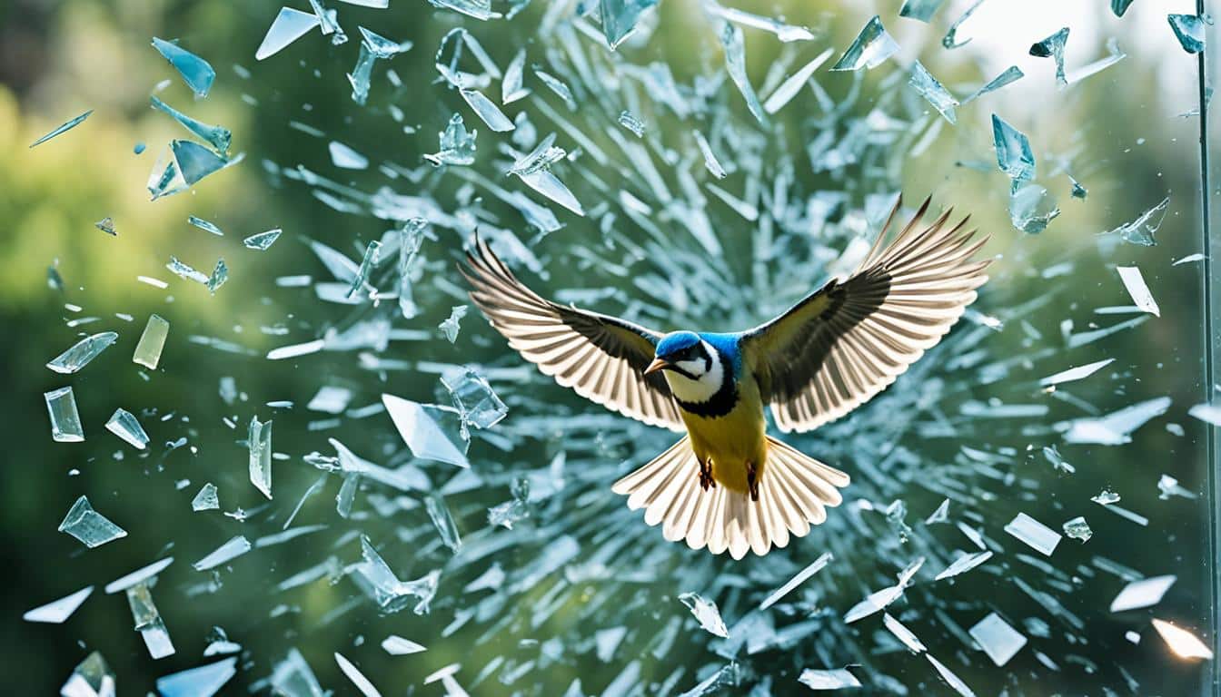 was bedeutet es wenn ein vogel gegen die scheibe fliegt aberglaube