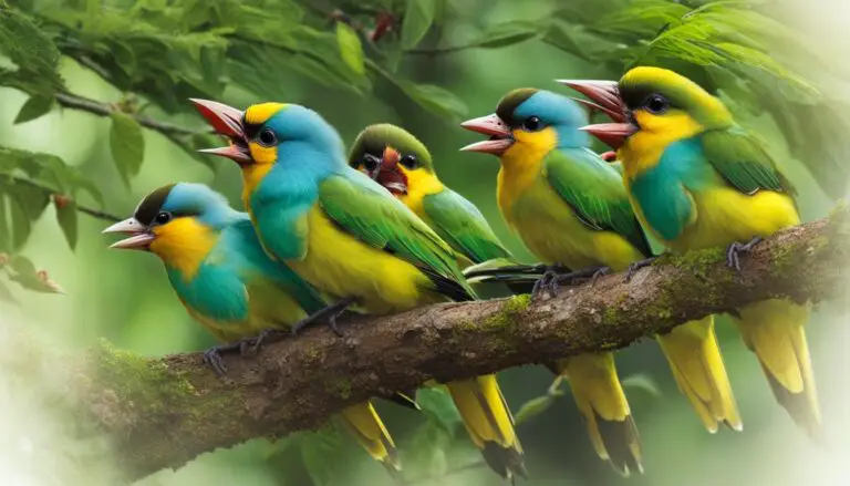 was fressen vogel babys