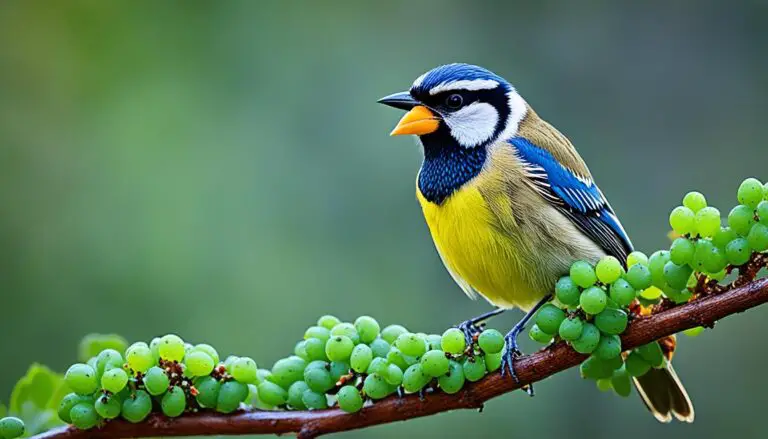 welche vögel essen rosinen