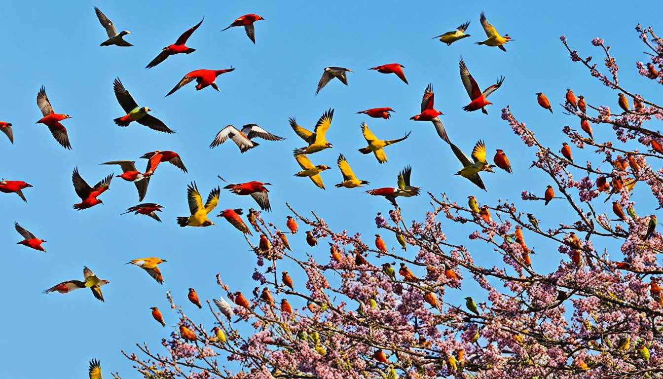 welche vögel kommen im frühling nach deutschland