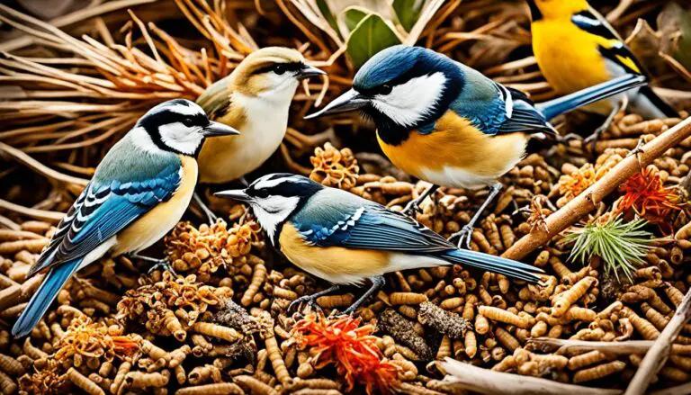 welche vogel fressen getrocknete mehlwurmer