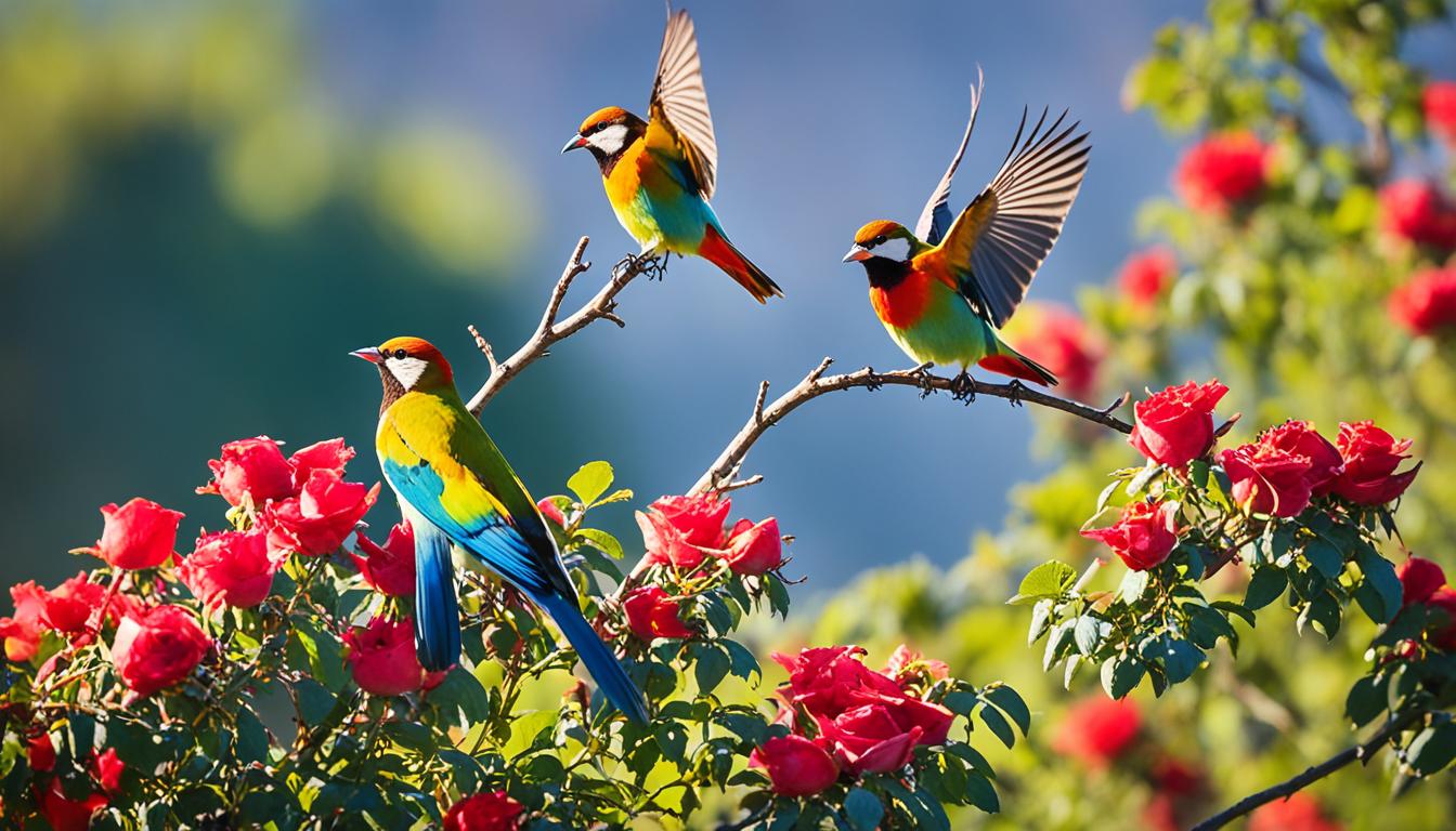 welche vogel fressen hagebutten