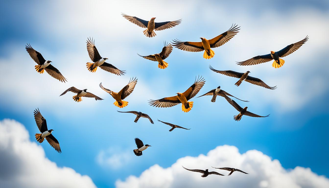 welche vogel konnen in der luft stehen