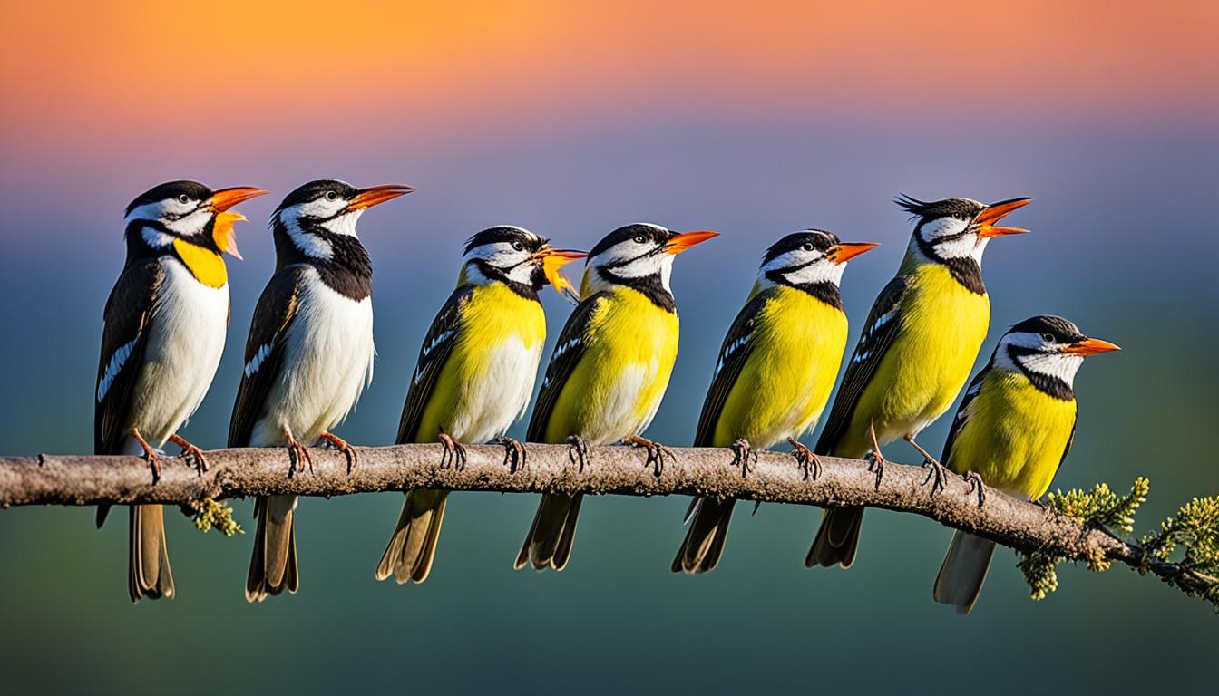 welcher vogel singt wann