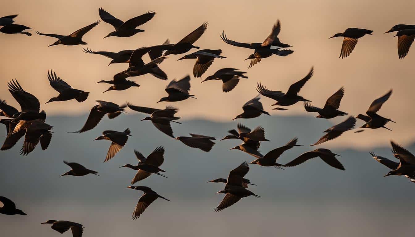 wie bewegen sich vögel fort