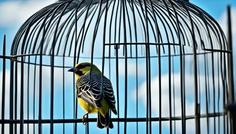 wie ein vogel im käfig gedicht