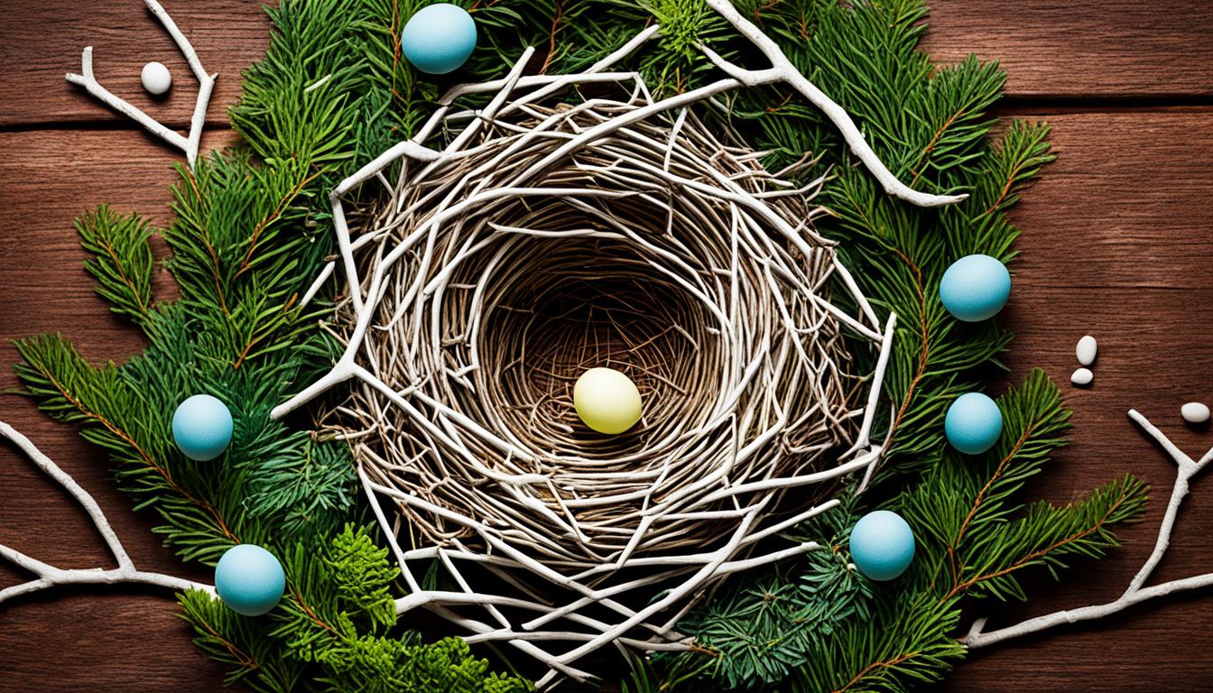 wie ein vogel im nest noten