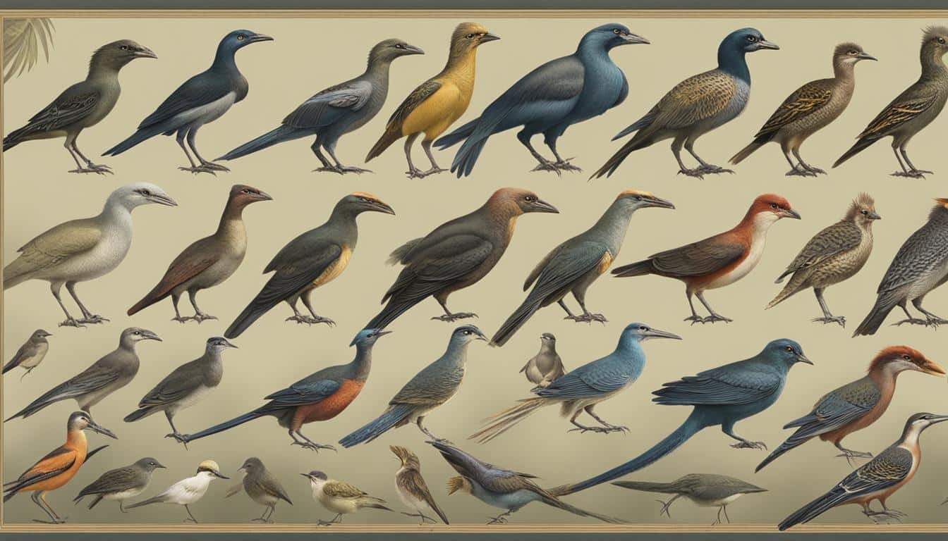 wie entstanden vögel