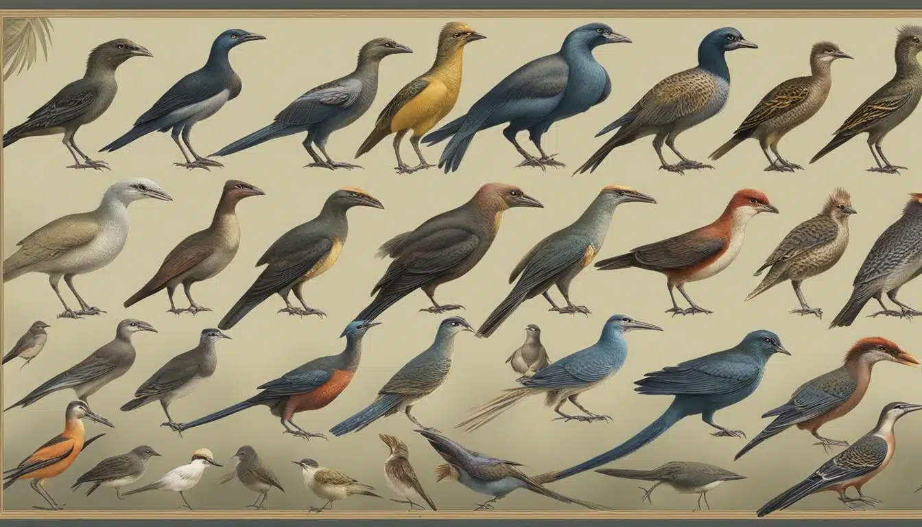 wie entstanden vögel