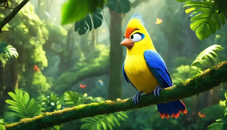 wie heisst der vogel im film oben