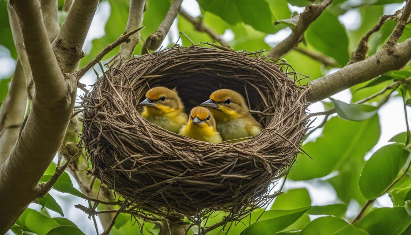 wie lange bleiben baby vögel im nest