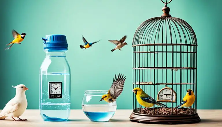 wie lange darf man vogel alleine lassen