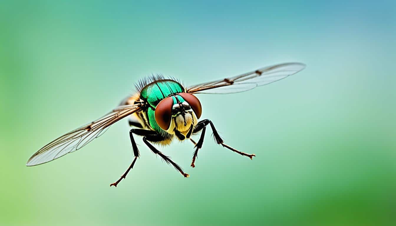 wie schnell fliegt eine fliege