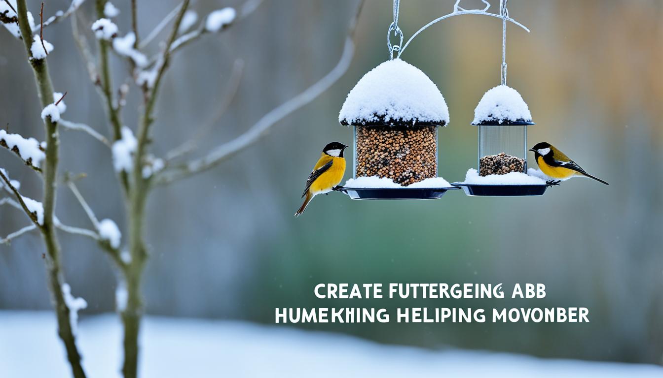 winterfütterung vogel ab wann